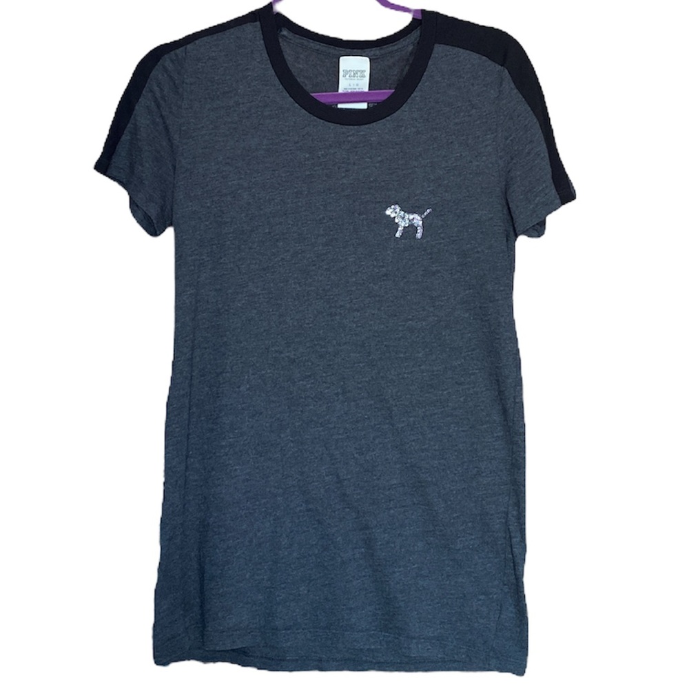 PINK grey shirt